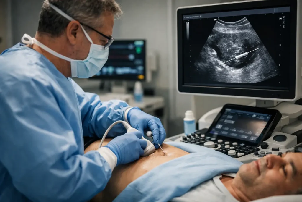 Biopsy test in Delhi ultrasound guided tissue sampling